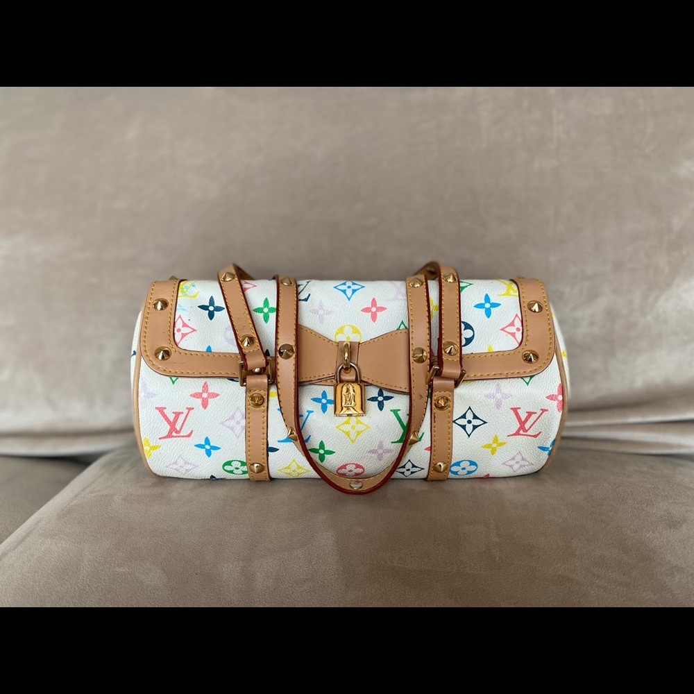 Louis Vuitton Multi-Color Monogram Barrel Bag